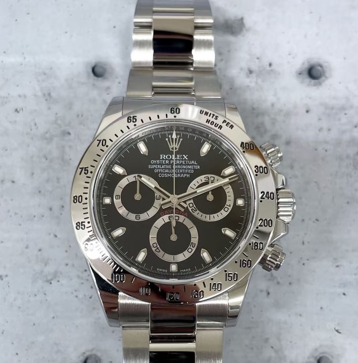 Radiant watch in glow