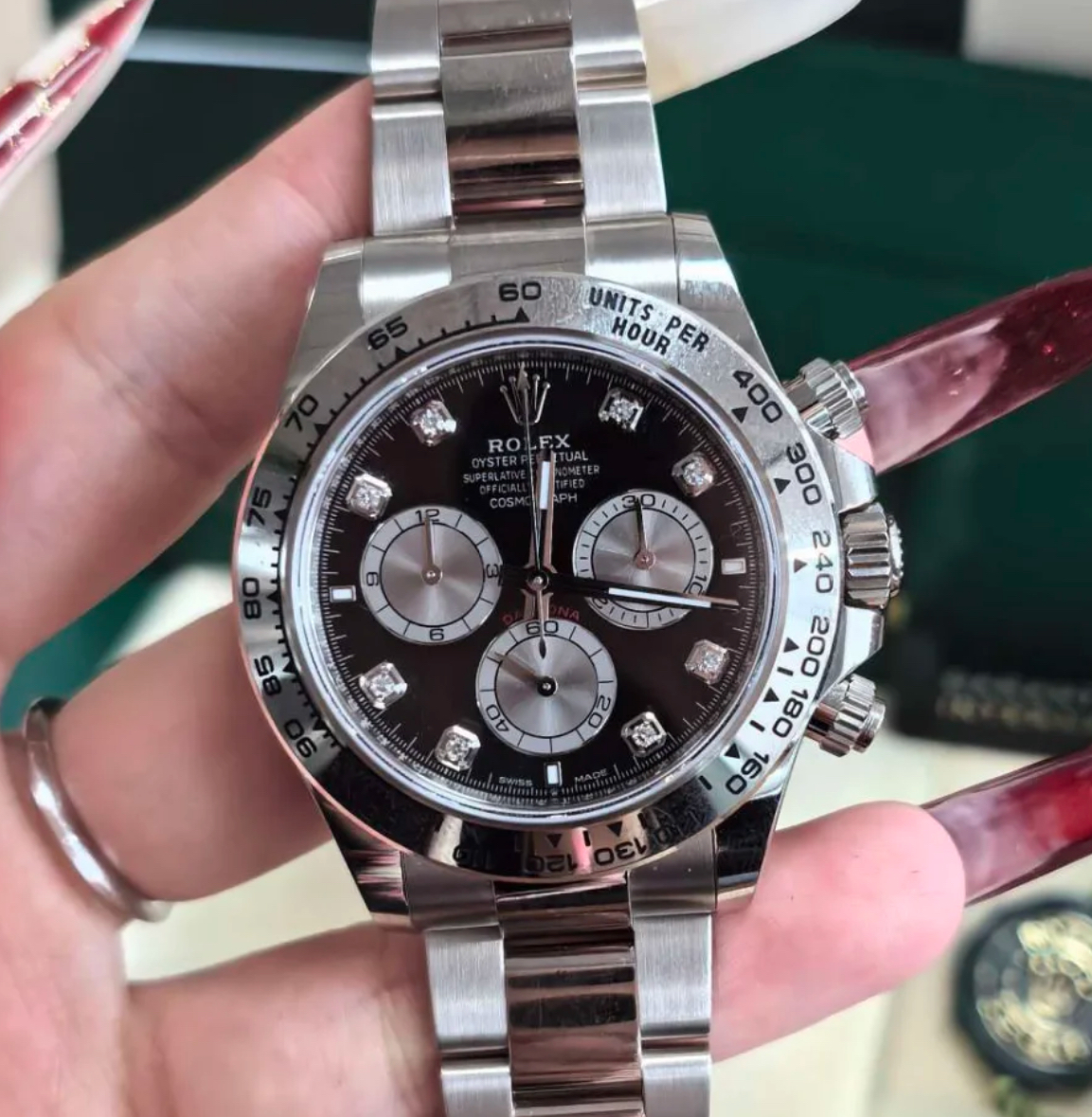 Radiant watch lume